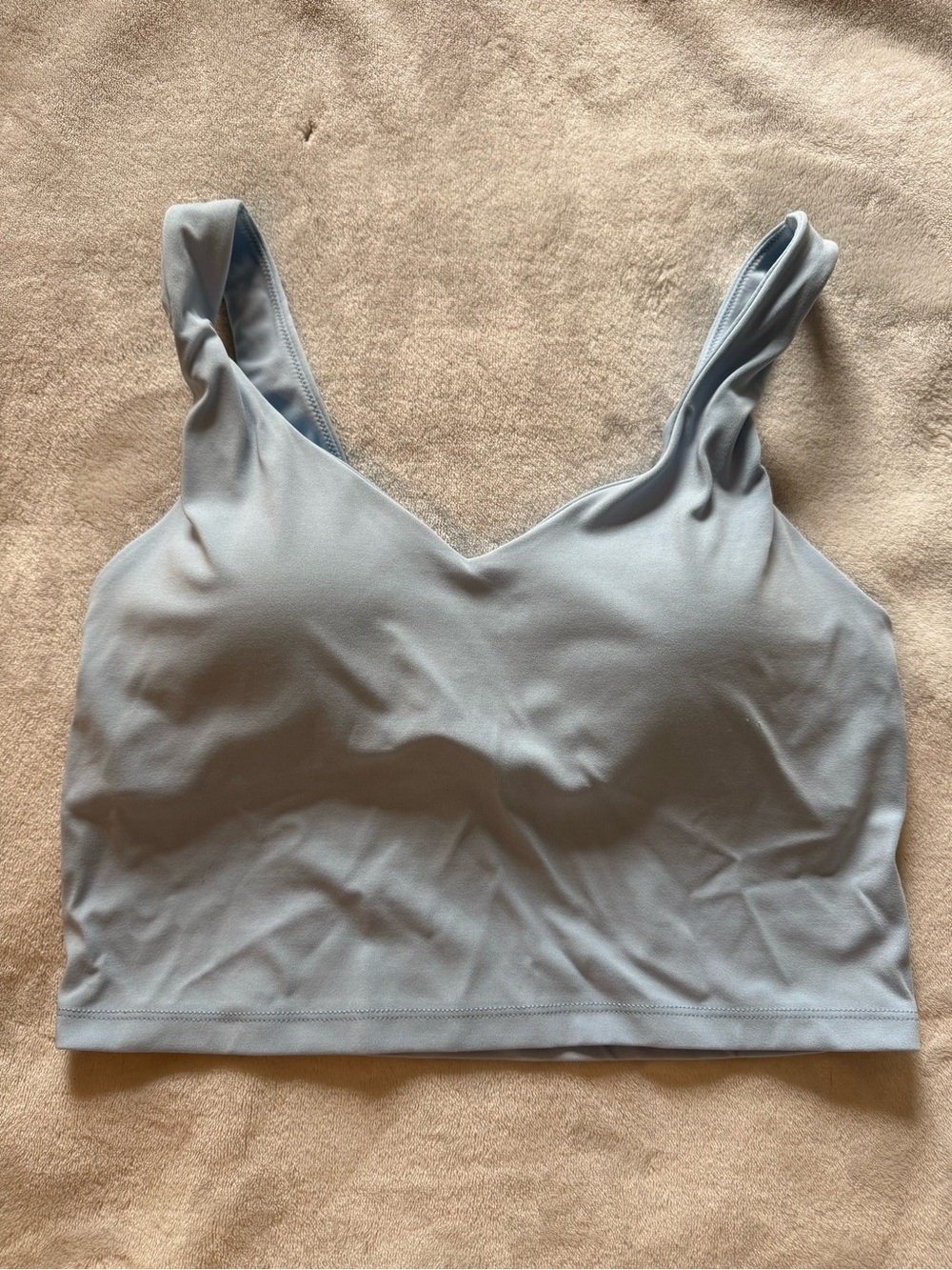 Aerie Light Blue Wireless V-Neck Bralette
